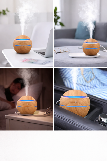 Humidificateur d’air – Effet Bois Naturel